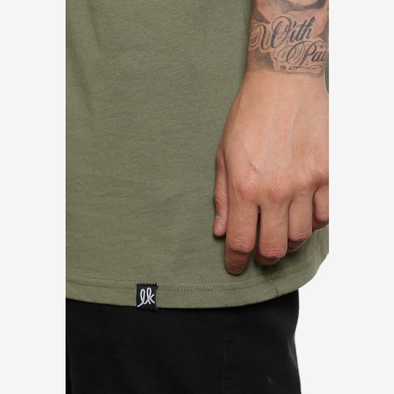 Last Kings Records Muscle Tee Olive