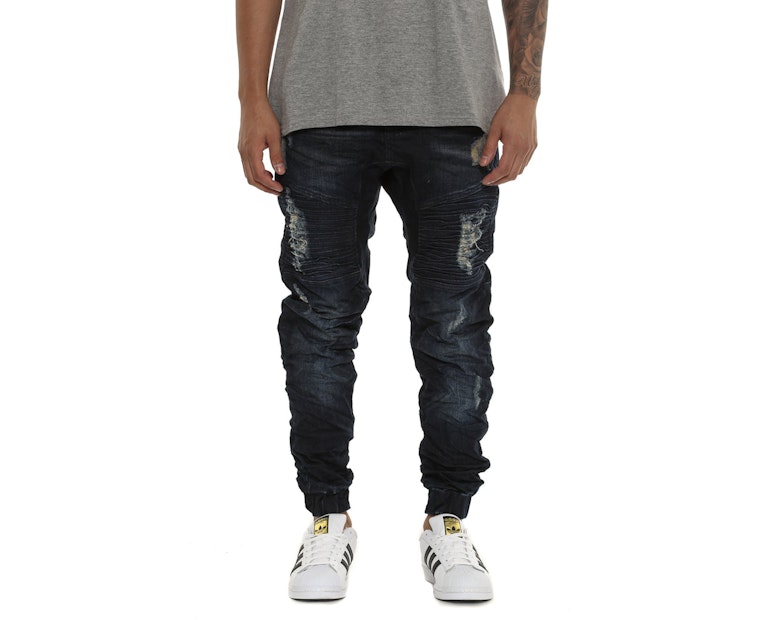 Nena and Pasadena Destroyer Jean Dark Denim