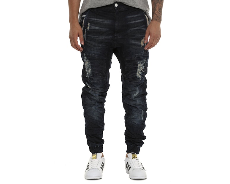 Nena and Pasadena Destroyer Jean Dark Denim