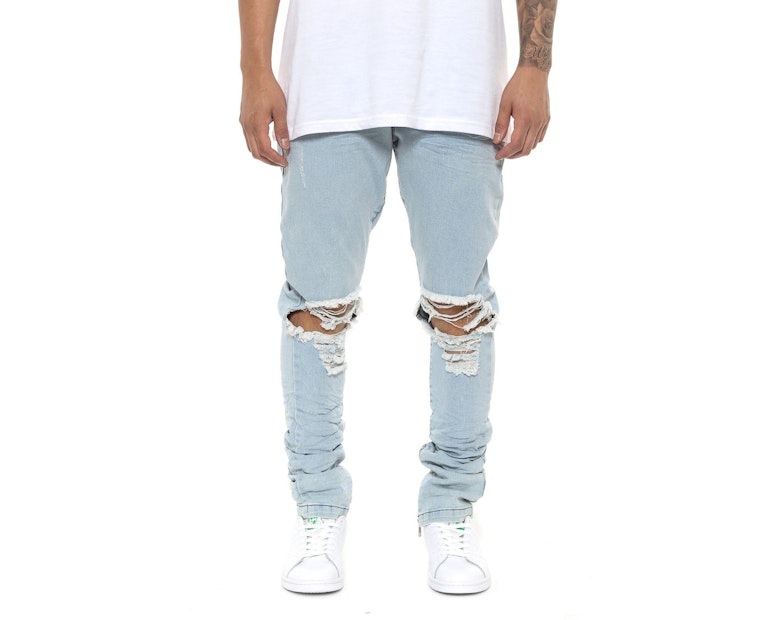 Other UK Clothing Limited Blownout Denim Blue