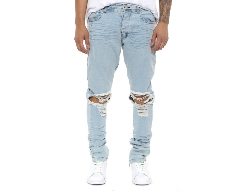 Other UK Clothing Limited Blownout Denim Blue