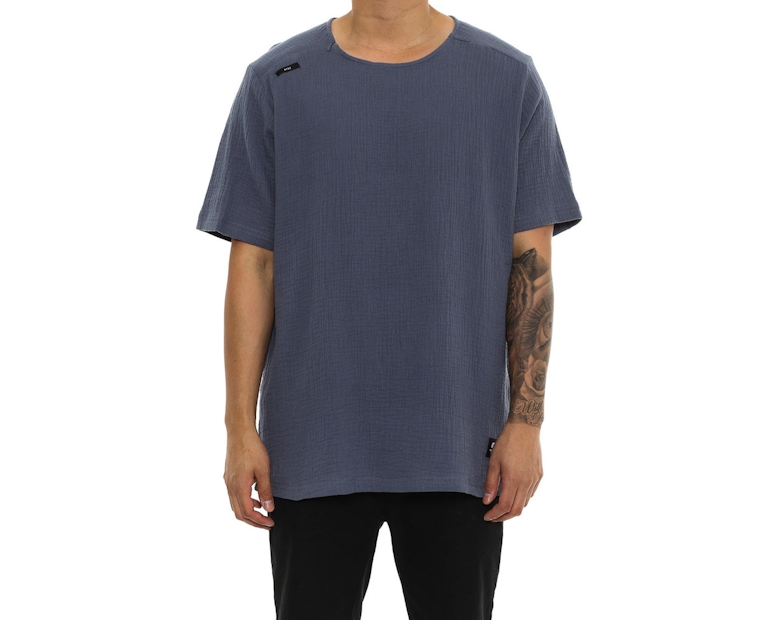 Shaun Johnson The Structured Tee Navy