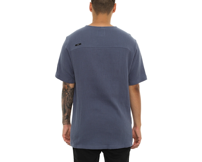 Shaun Johnson The Structured Tee Navy