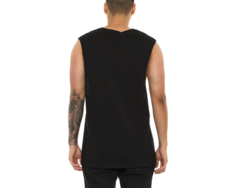 Shaun Johnson The Preshrunk Tank Black