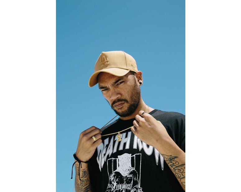 The Hundreds X Death Row Records Death Row Classic Tee Black