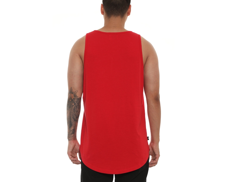 Saint Morta Morta Font El Duplo Singlet Red