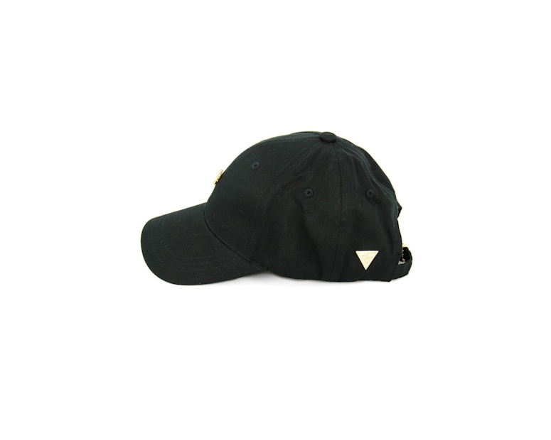 Hater Gold Cannabis Cap Black