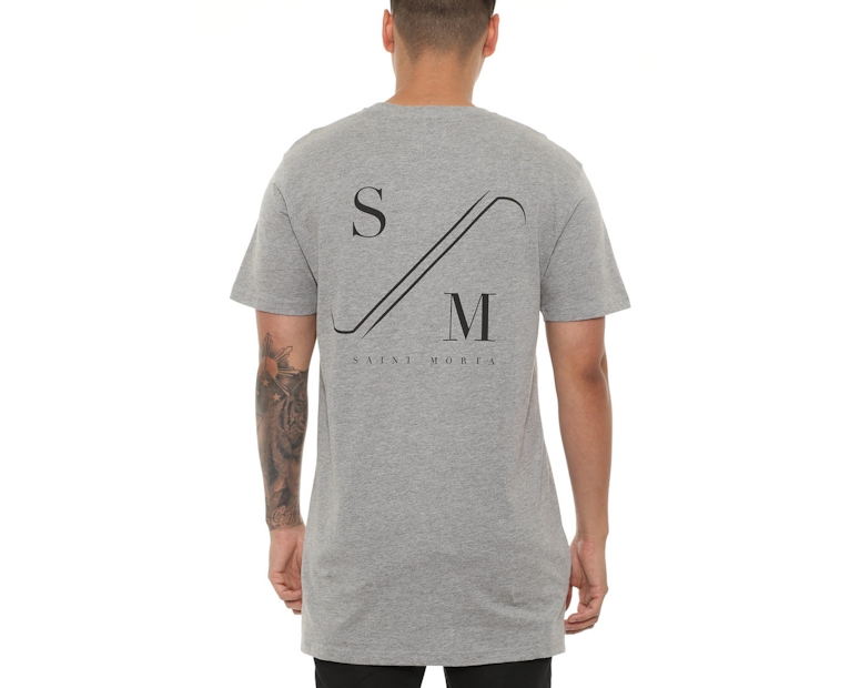 Saint Morta Draw Lines Solemn Tee Grey