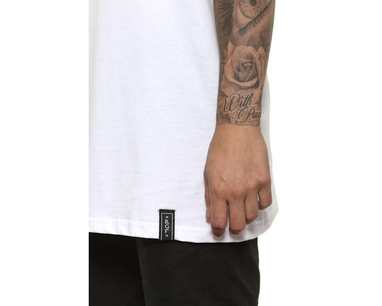 Rats Get Fat Hide Tee White