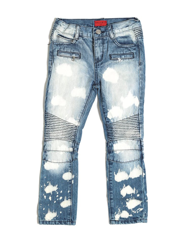 Haus of JR Clayton Biker Denim Medium Blue