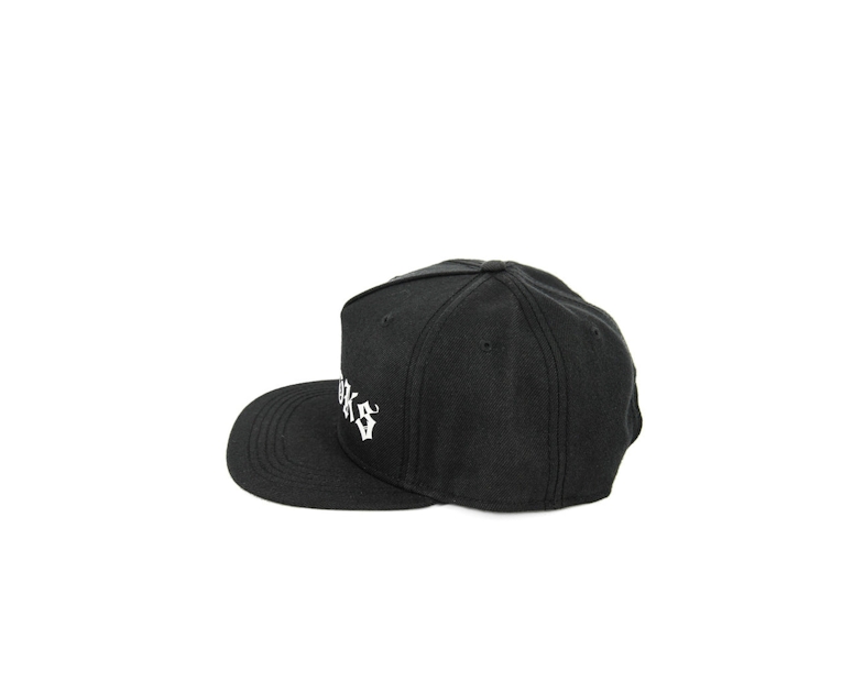 Crooks & Castles The Player Snapback Black/White