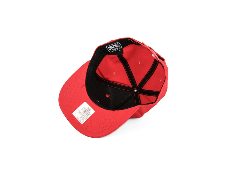 Crooks & Castles Medusa Patch Snapback Red