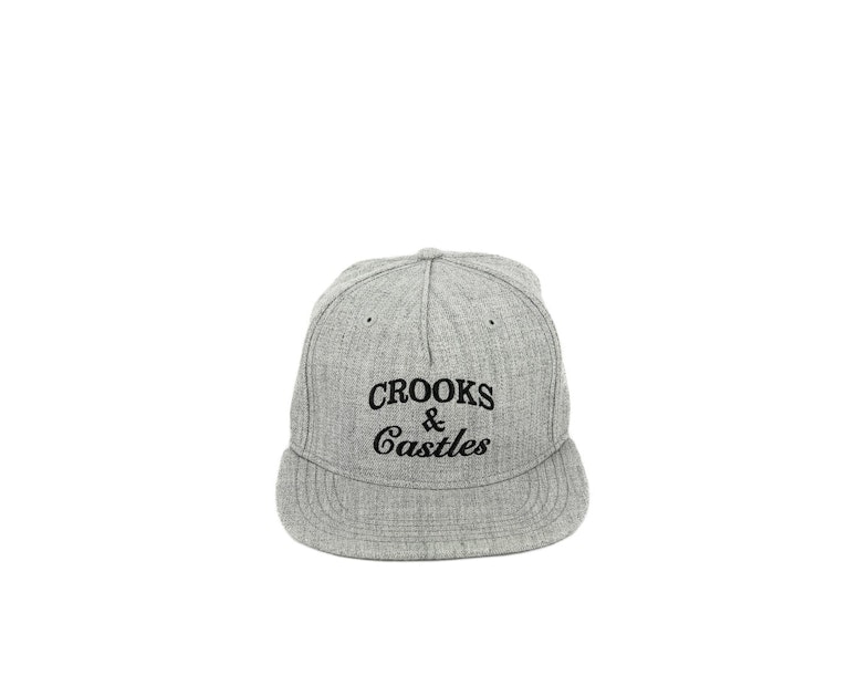 Crooks & Castles Timeless Snapback Grey/Black