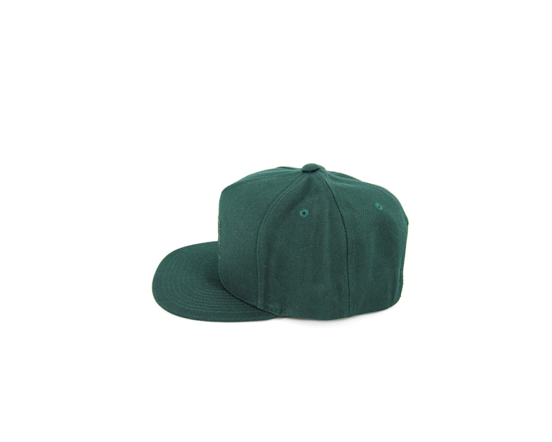 Huf Box Logo 16 Snapback Dark Green