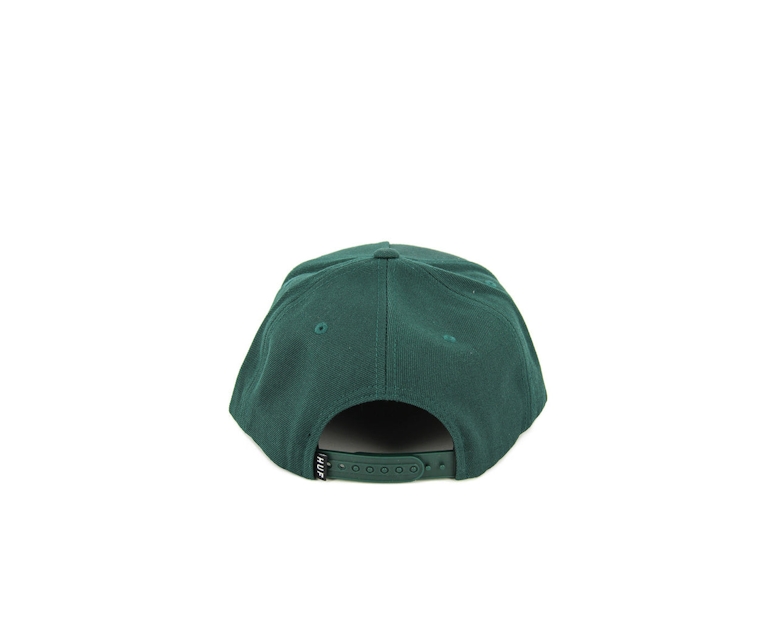 Huf Box Logo 16 Snapback Dark Green