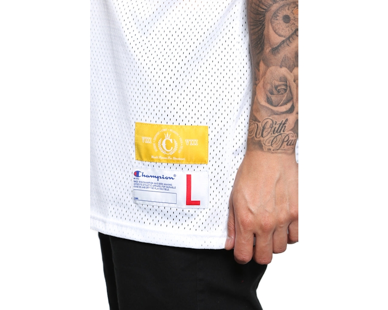 Culture Kings X Champion Football Top White