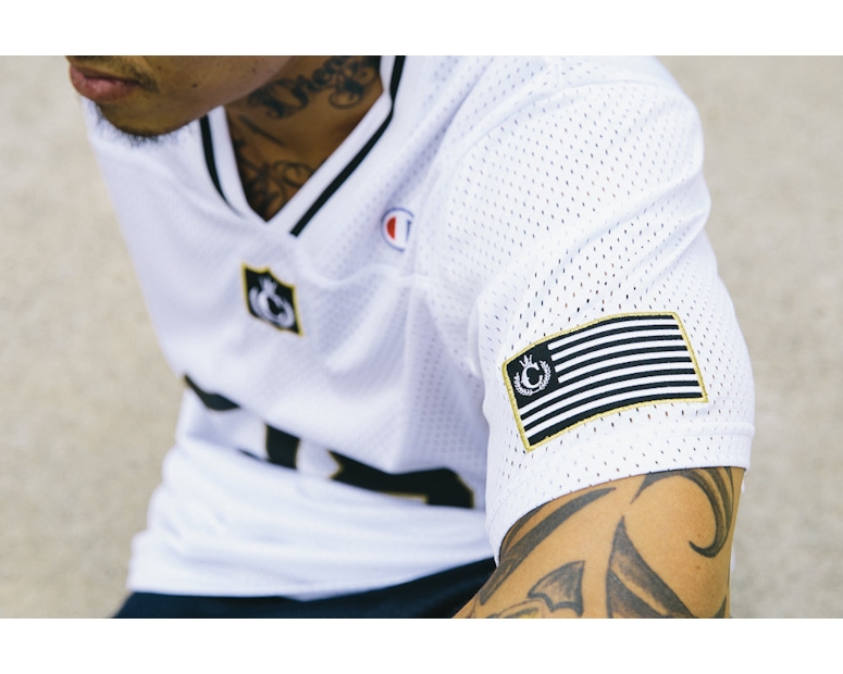 Culture Kings X Champion Football Top White