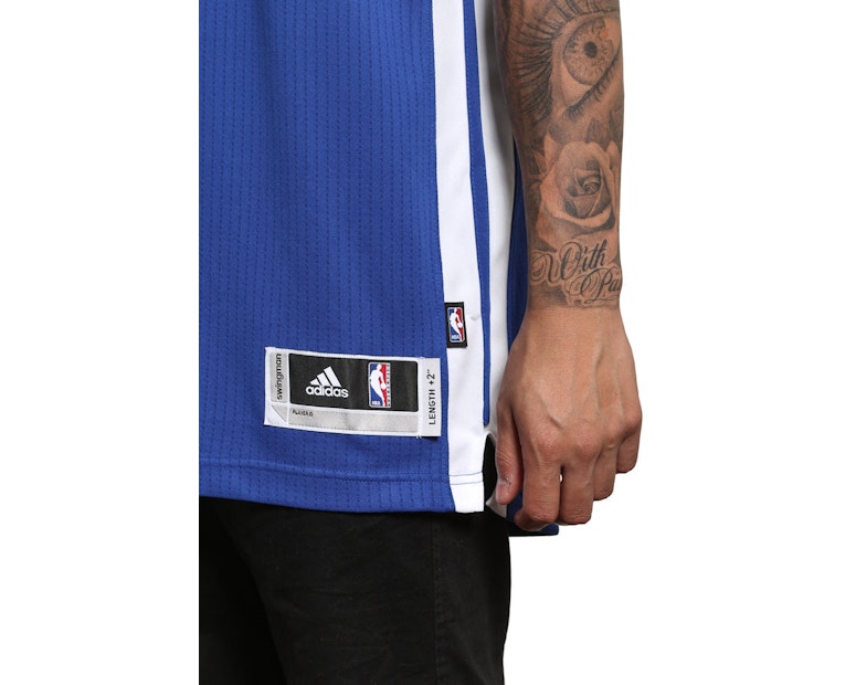 Adidas Performance Warriors 11 Thompson Swingman Jersey Royal Blue