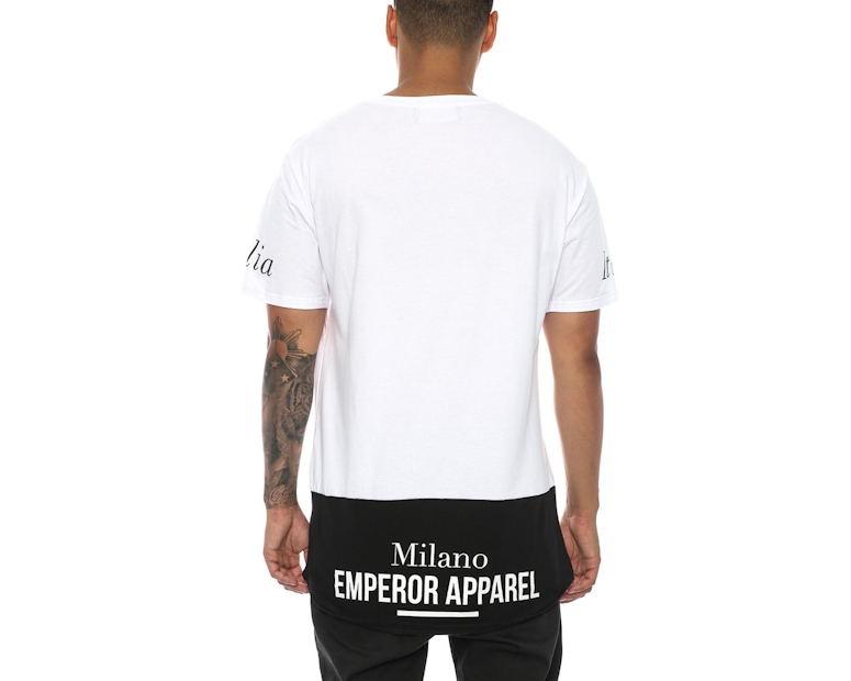 Emperor Apparel Milano Tee White/black