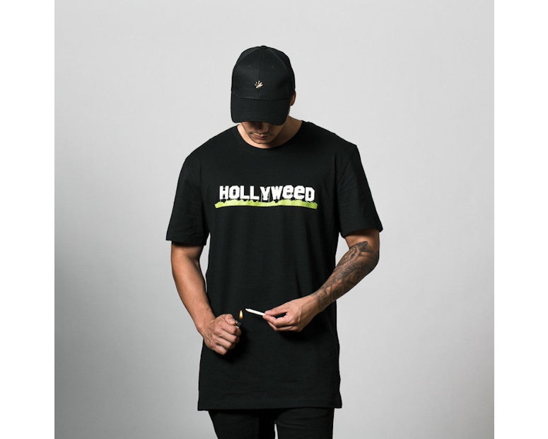 Goat Crew Hollyweed Tee Black