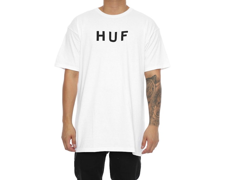Huf OG Logo Tee White