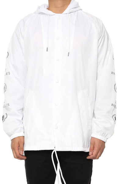 Last Kings OG Tutt Windbreaker Jacket White