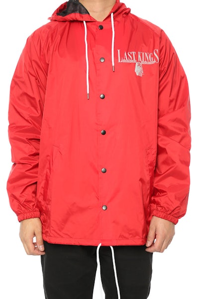 Last Kings OG Logo Windbreaker Jacket Red