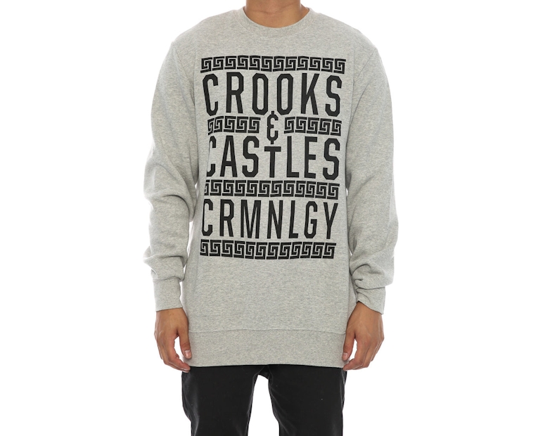 Crooks & Castles Criminology Crew Heather Grey
