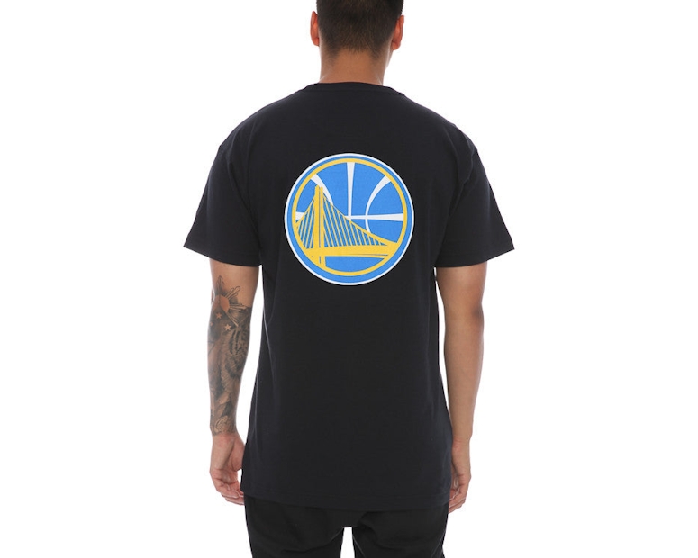 Mitchell & Ness Warriors Triple Double Tee Black