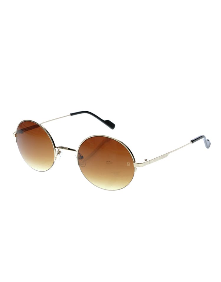 Carré Antoine Sunglasses Rose Gold/Black