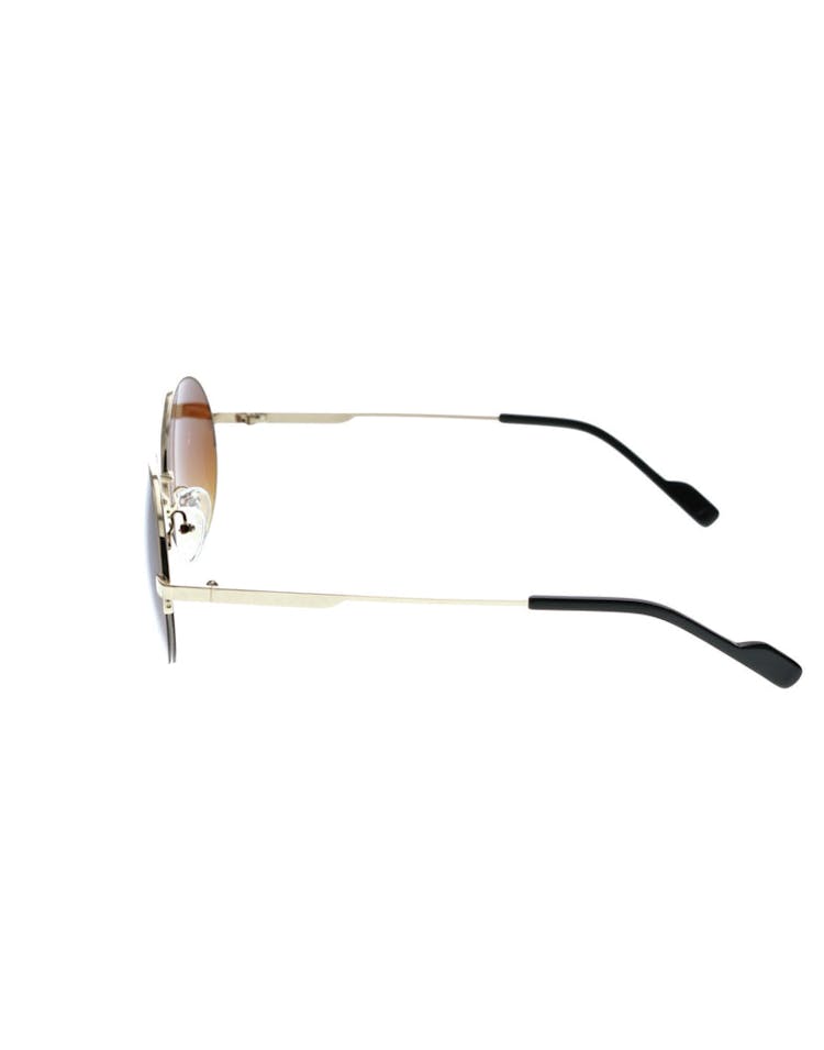 Carré Antoine Sunglasses Rose Gold/Black