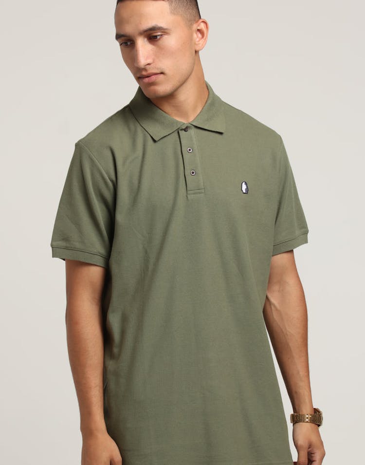 Last Kings Royal SS Polo Leaf Green
