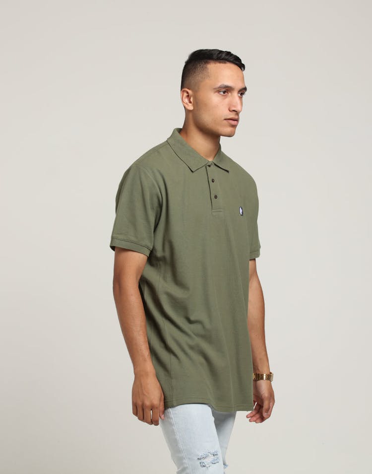Last Kings Royal SS Polo Leaf Green