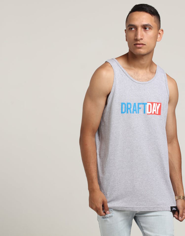 Draft Day Block Off Tank Grey