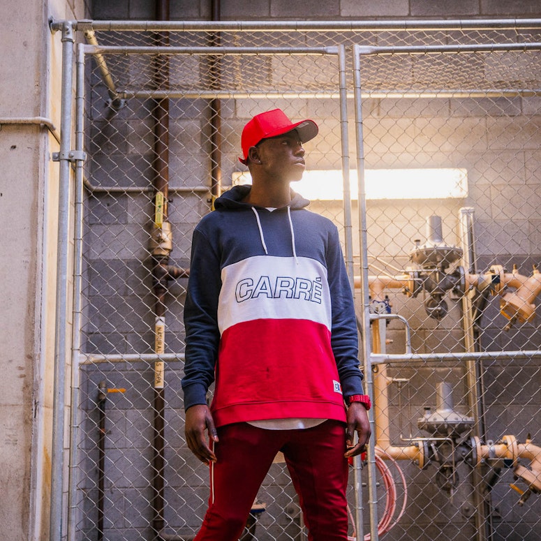 Carré Iron Lady Strapback Red/Grey