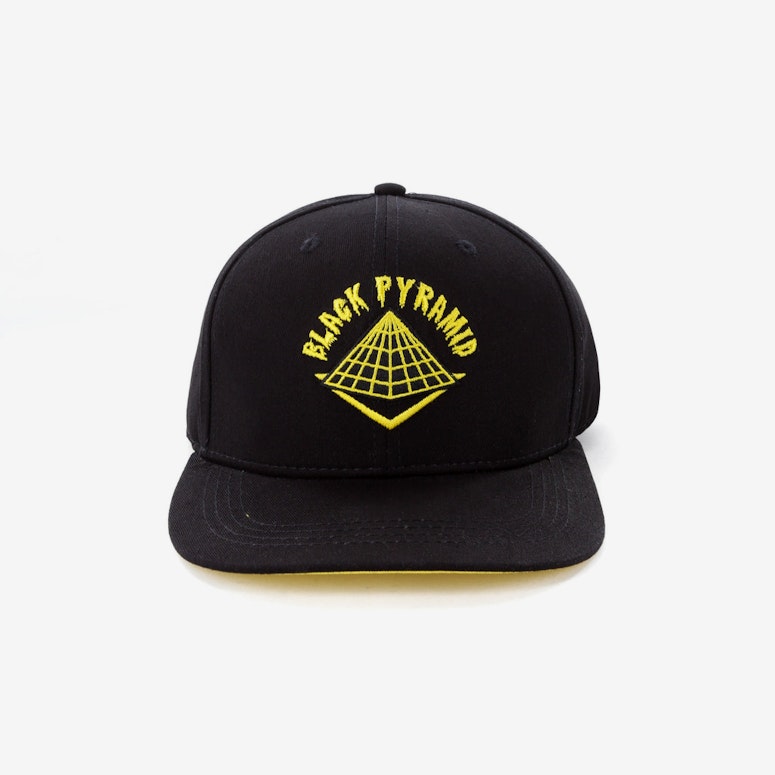 Black Pyramid Pyramid Snapback Black/Yellow