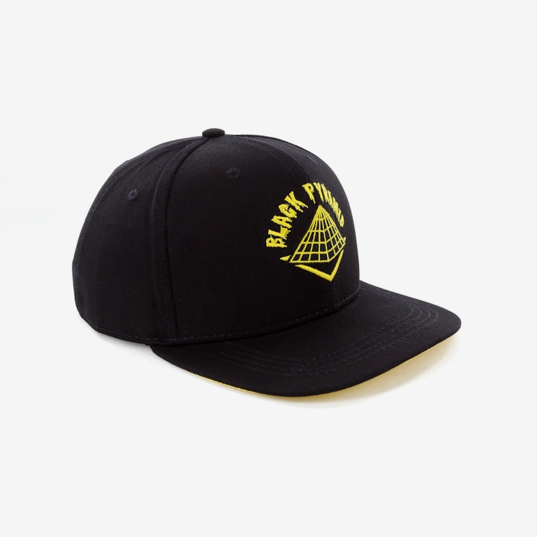 Black Pyramid Pyramid Snapback Black/Yellow