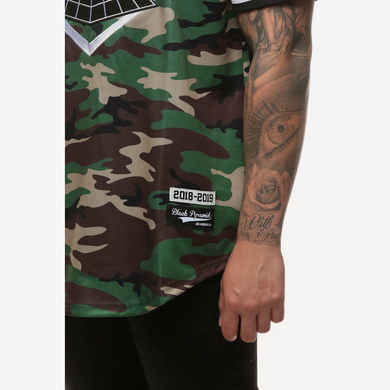 Black Pyramid Pyramid Jersey Camo/White