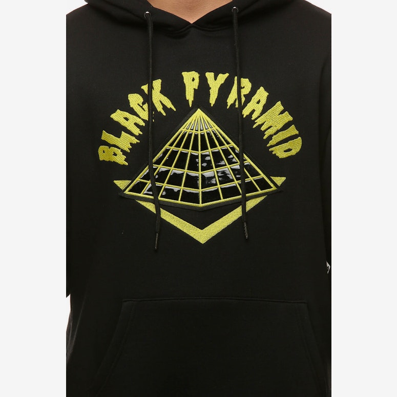 Black Pyramid Pyramid Hoodie Black/Yellow