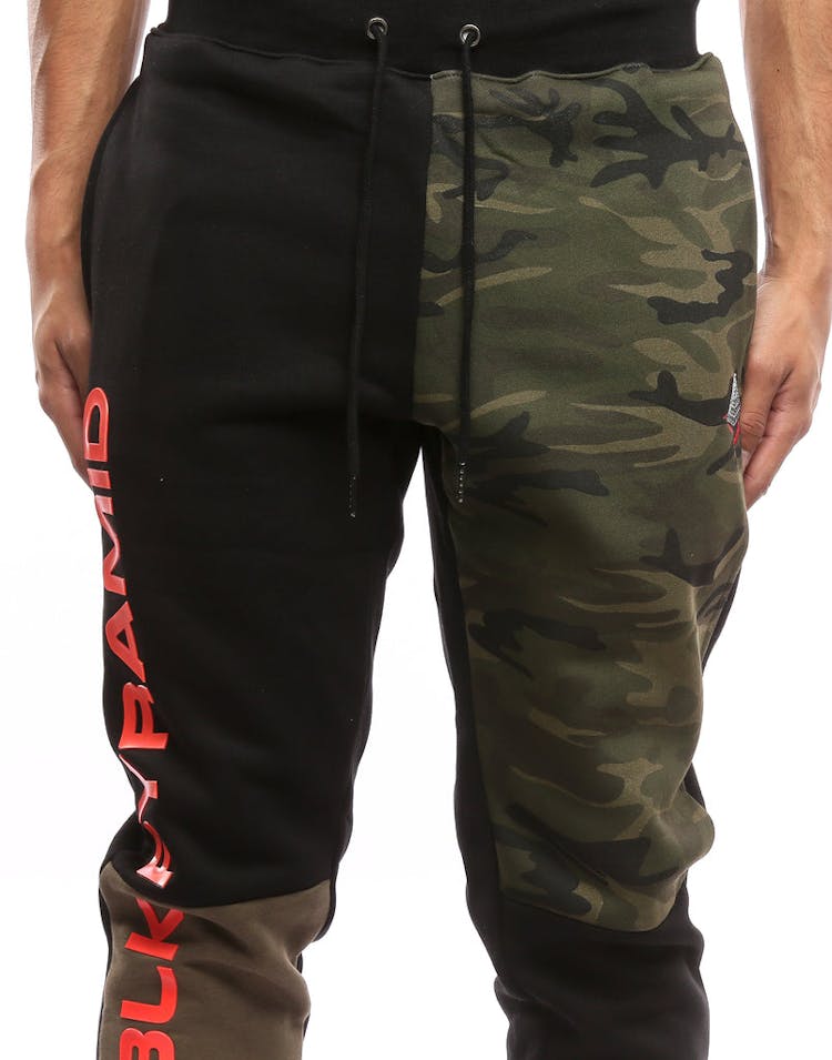 Black Pyramid Blocks Pants Multi-Coloured
