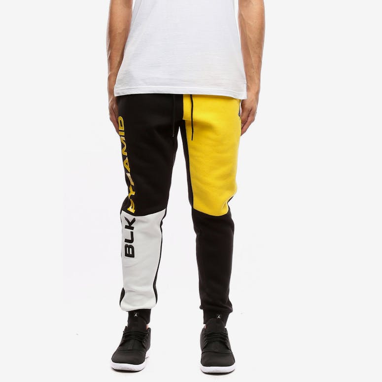 Black Pyramid Blocks Pants Yellow