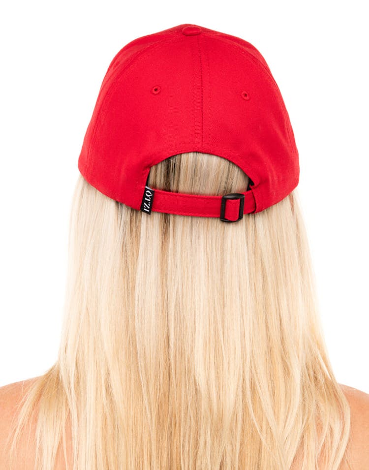 ÖTZI FAINT WOMEN'S STRAPBACK RED