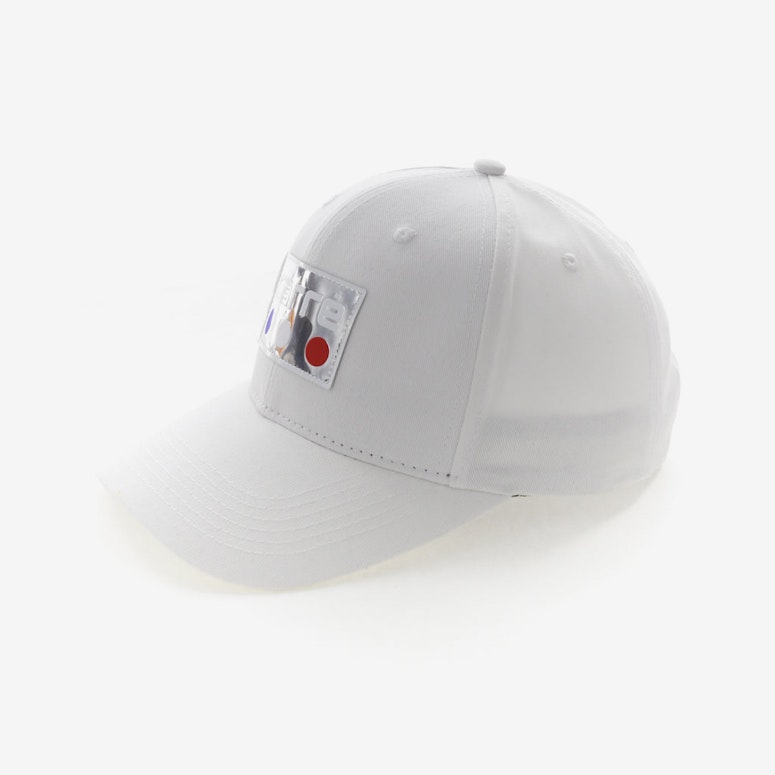 Carré Lignes Snapback White