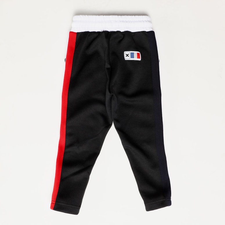 Lil Homme Paris Pitbulls Snap Pant Black