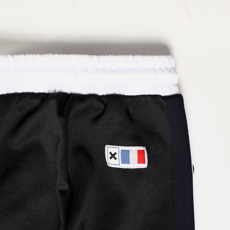 Lil Homme Paris Pitbulls Snap Pant Black
