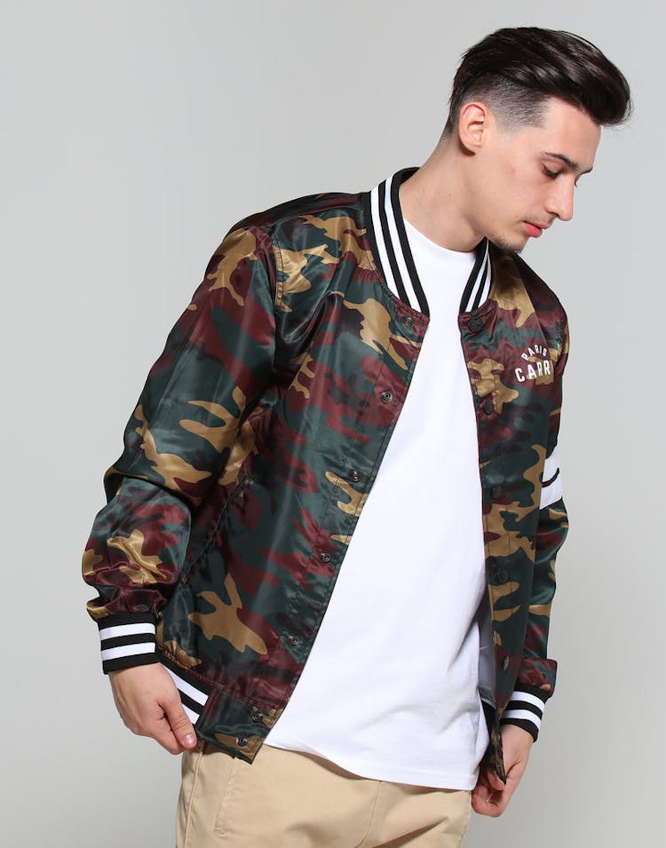 Carré Capitale Varsity Jacket Camo