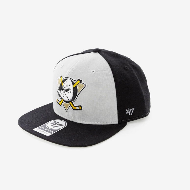 47 Brand Anaheim Ducks Captain Snapback Grey/Black