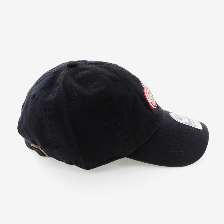 47 Brand Detroit Red Wings Clean Up Strapback Black