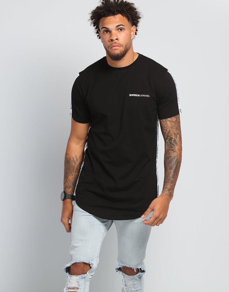 Emperor Apparel Rose T-Shirt Black