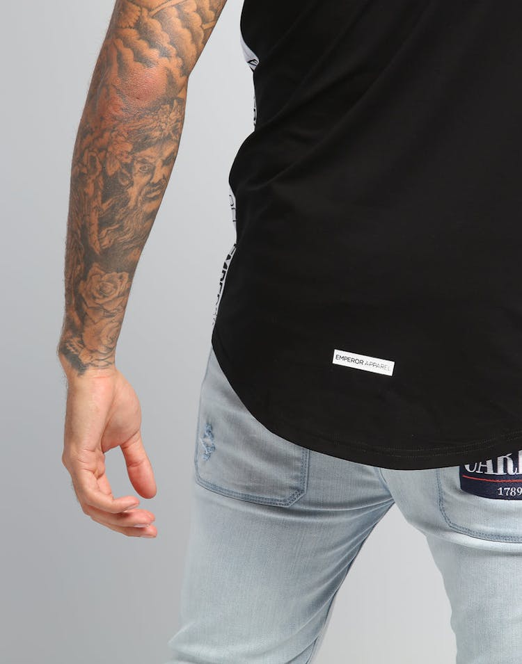 Emperor Apparel Rose T-Shirt Black